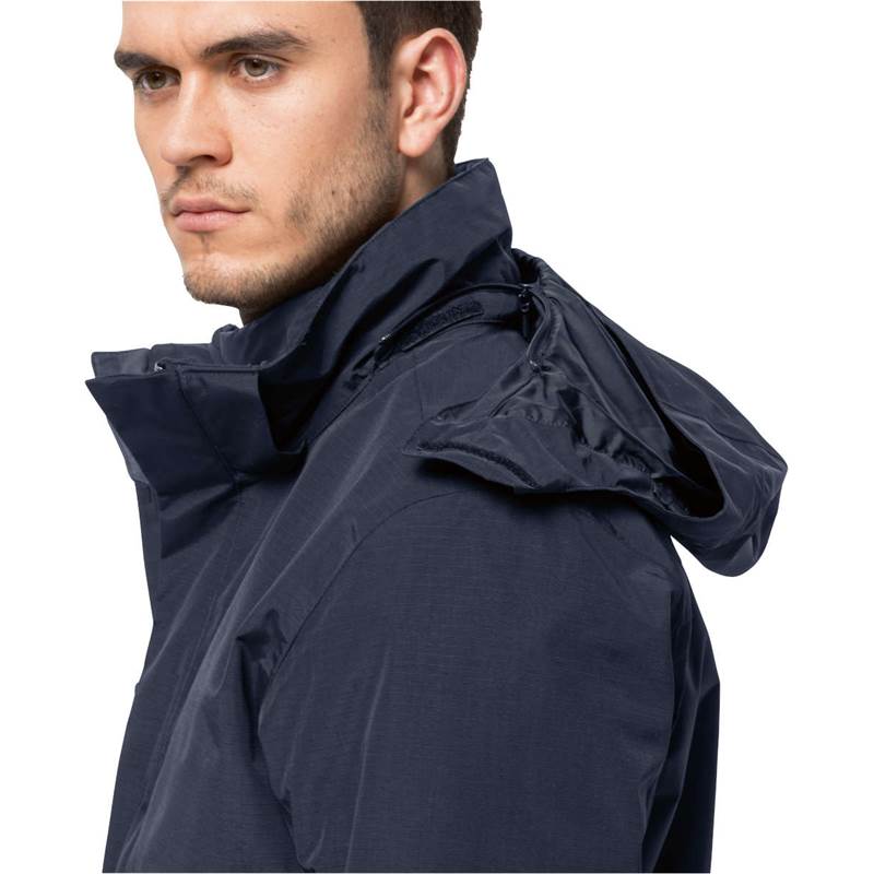Jack Wolfskin Mens Bergland 3in1 Jacket.-3